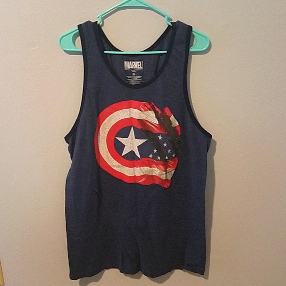Marvel captain america tank top